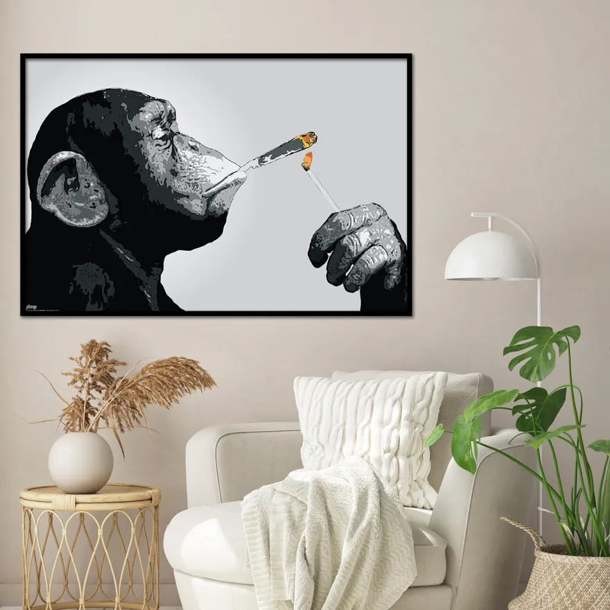 Steez Poster Monkey Joint Time