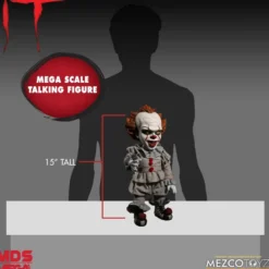 Stephen Kings ES 15' Puppe Talking Pennywise Mega Scale