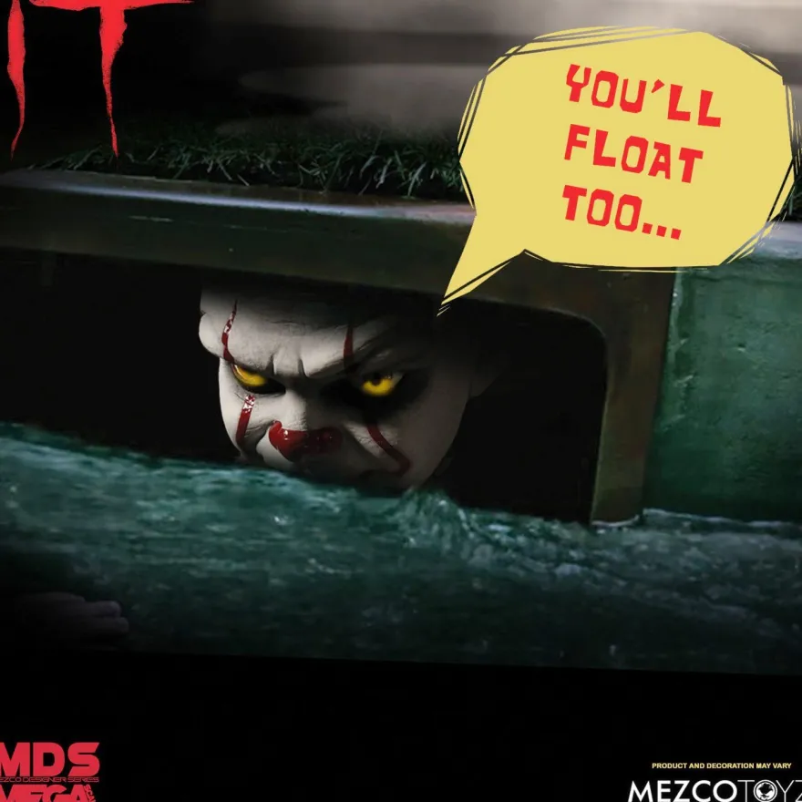 Stephen Kings ES 15' Puppe Talking Pennywise Mega Scale