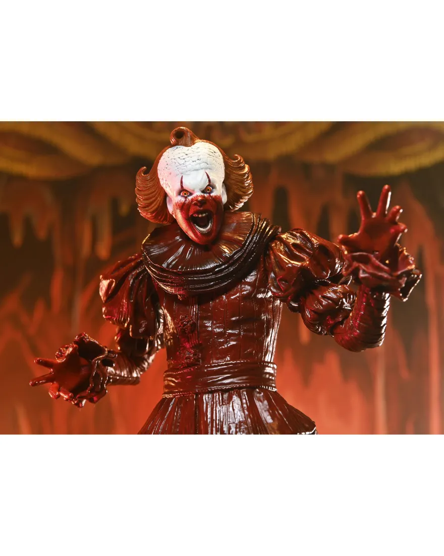 Stephen Kings Es 7' Ultimate Actionfigur Blood Pennywise