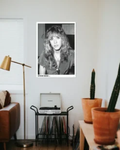 Stevie Nicks Poster Retro Fotografie von 1977 - 61x91,5 cm