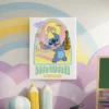 Stitch Poster Disney Hawaii Surf Club