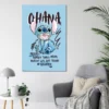 Stitch Poster Disney Means Family..