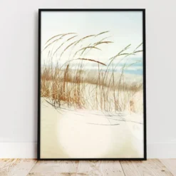 Strand Kunstdruck Din A3