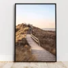 Strandweg Kunstdruck Din A4