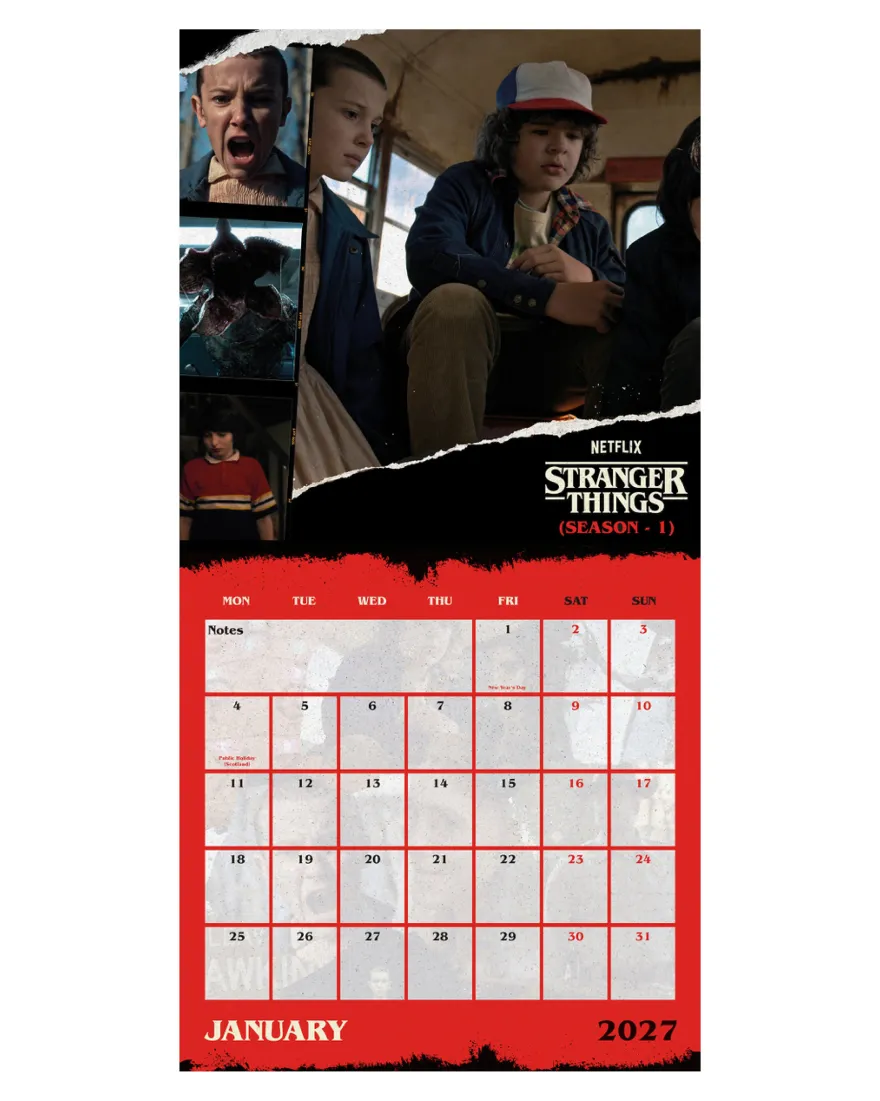 Stranger Things Kalender 2027 Season 5