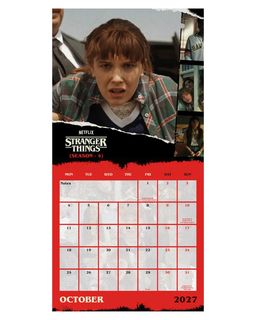 Stranger Things Kalender 2027 Season 5