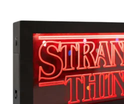 Stranger Things LED Lampe Logo Neon Farbwechsel rot/blau