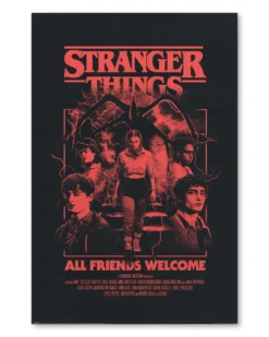 Stranger Things 5 Poster All Friends Welcome