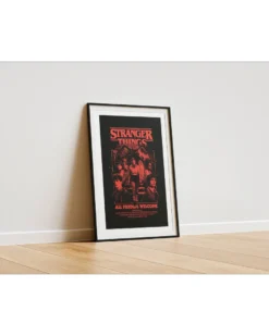 Stranger Things 5 Poster All Friends Welcome