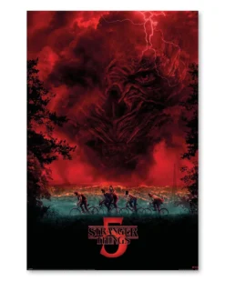 Stranger Things Poster 5er Set 5 Plakate der 5 Seasons