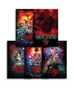 Stranger Things Poster 5er Set 5 Plakate der 5 Seasons
