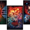 Stranger Things Poster 3er-Set Season 4