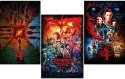 Stranger Things Poster 3er-Set Season 4