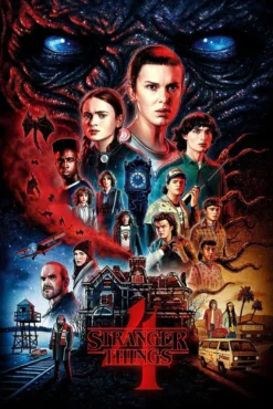 Stranger Things Poster 3er-Set Season 4