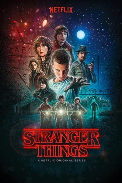 Stranger Things Poster 4er-Set