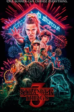 Stranger Things Poster 3er-Set Season 1, 2 und 3