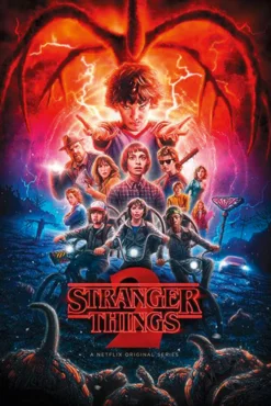 Stranger Things Poster 3er-Set Season 1, 2 und 3