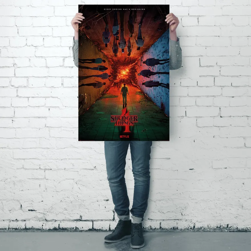 Stranger Things 4 Poster Every Ending Has A Beginning