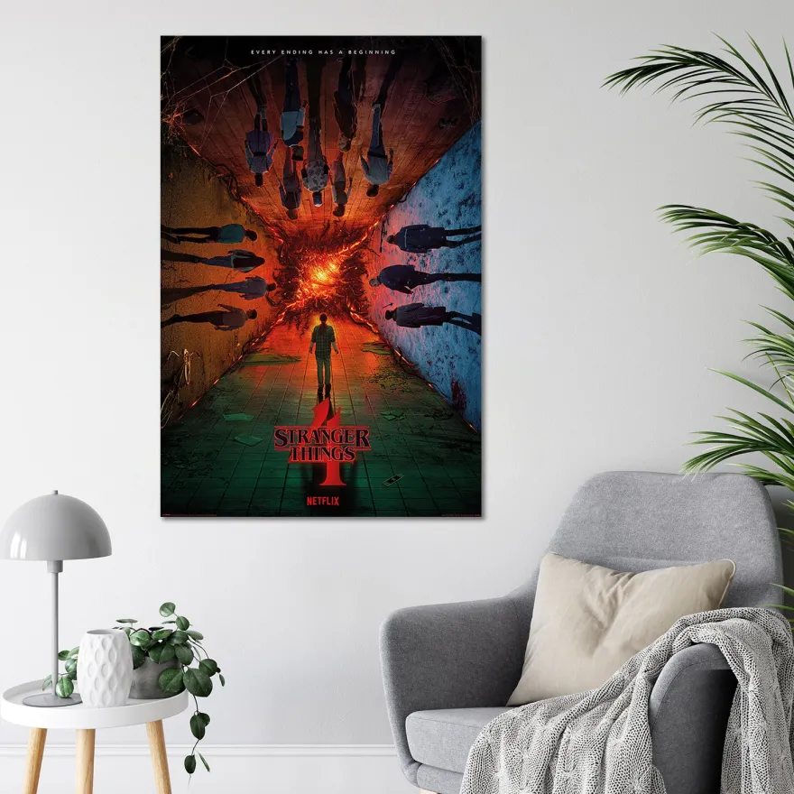 Stranger Things 4 Poster Every Ending Has A Beginning