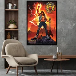Stranger Things 4 Poster Hellfire Club Rock God