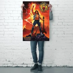 Stranger Things 4 Poster Hellfire Club Rock God