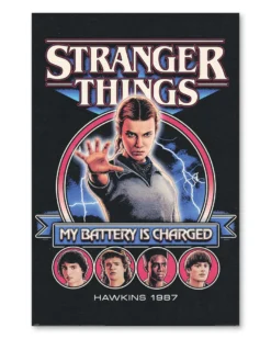 Stranger Things 5 Poster My Battery Is Charged