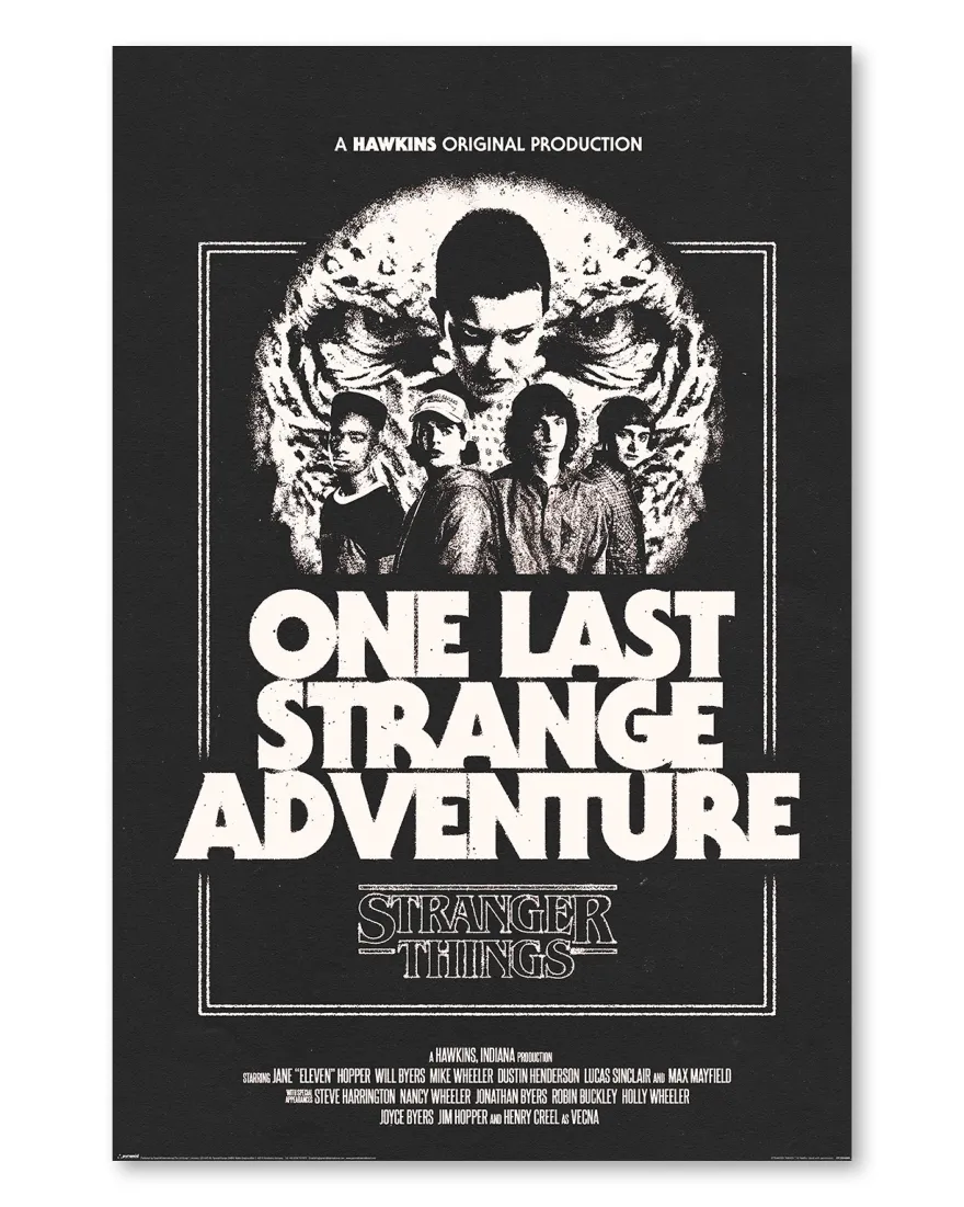 Stranger Things 5 Poster One Last Strange Adventure