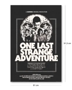 Stranger Things 5 Poster One Last Strange Adventure
