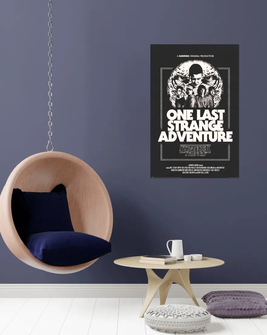 Stranger Things 5 Poster One Last Strange Adventure