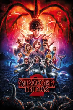 Stranger Things Poster Season 2 Collage