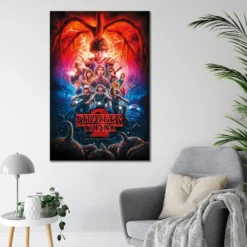 Stranger Things Poster Season 2 Collage