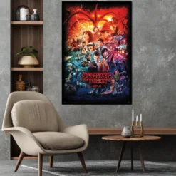 Stranger Things 4 Poster Seasons Montage