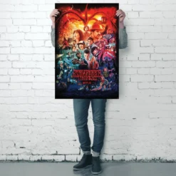 Stranger Things 4 Poster Seasons Montage