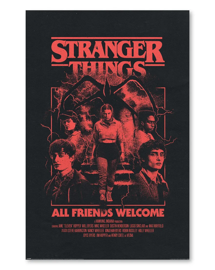 Stranger Things Posterset Season 5 (3er Set #2)