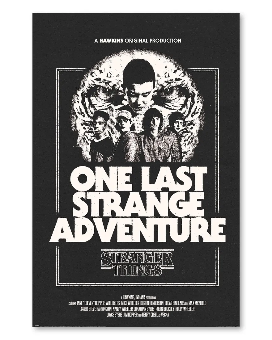 Stranger Things Posterset Season 5 (3er Set #2)