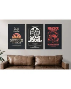 Stranger Things Posterset Season 5 (3er Set #2)