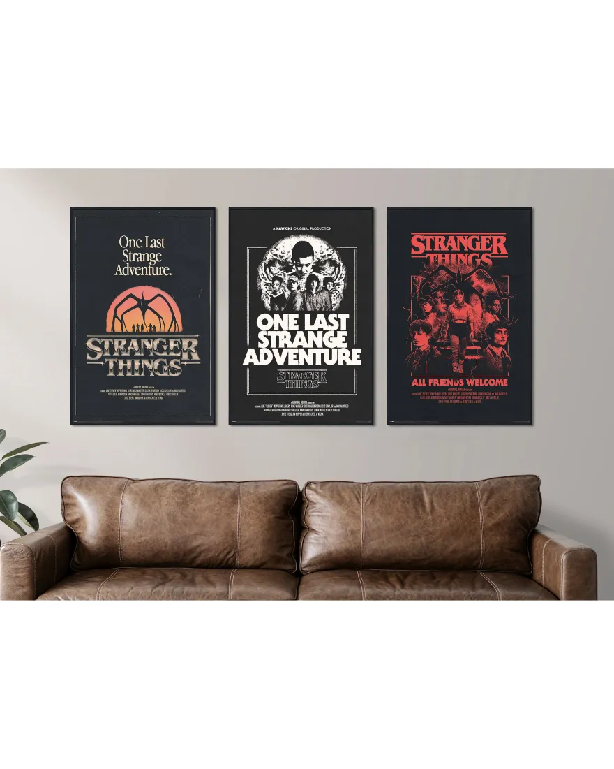 Stranger Things Posterset Season 5 (3er Set #2)