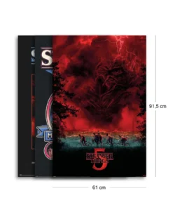 Stranger Things Posterset Season 5 (3er Set #1)