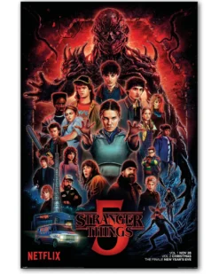 Stranger Things Poster - Staffel 5 - 61x91,5 cm