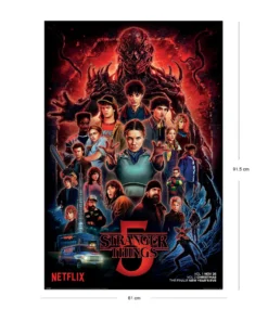Stranger Things Poster - Staffel 5 - 61x91,5 cm