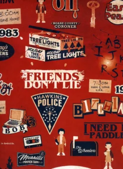Stranger Things Poster The Upside Down