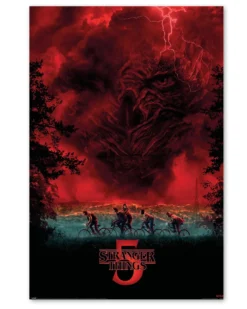 Stranger Things 5 Poster Vecna Sky