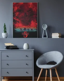 Stranger Things 5 Poster Vecna Sky