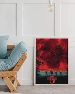 Stranger Things 5 Poster Vecna Sky