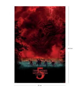 Stranger Things 5 Poster Vecna Sky
