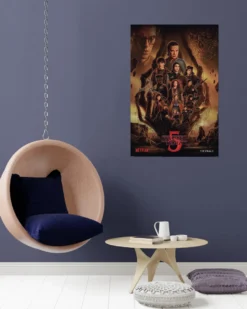 Stranger Things Season 5 Poster: The Finale - Chapter Eight: The Rightside Up - 61x91,5 cm