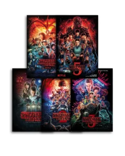 Stranger Things - Staffel 5 Poster 5er Set #2 - (5 Plakate der 5 Seasons)