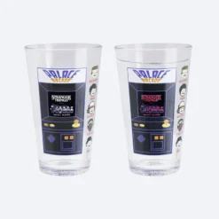 Stranger Things Thermoeffekt Glas Arcade