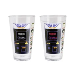 Stranger Things Thermoeffekt Glas Arcade